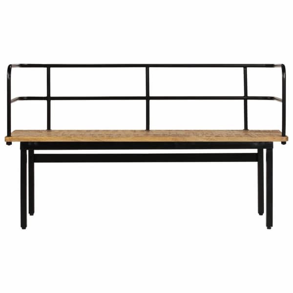 vidaXL Benk 120x40x70 cm heltre mango