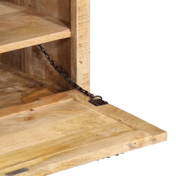 vidaXL Skobänk 85x40x45 cm massivt mangoträ