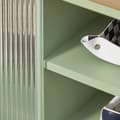 Miniatyrbillede 9 af 10: SoBuy Skobænk Skoskab Skoholder med sæde Entrébænk Grøn FSR115-GR