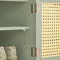 Miniatyrbild 6 av 9: SoBuy Skobänk med dyna Sittbänk Bänk hallen Bänk med förvaring  FSR129-GR
