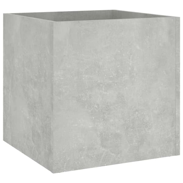 vidaXL Hallmöbler set betonggrå konstruerat trä