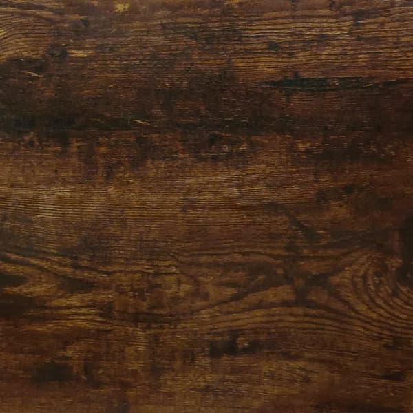vidaXL skobænk 103x30x48 cm konstrueret træ røget egetræsfarve