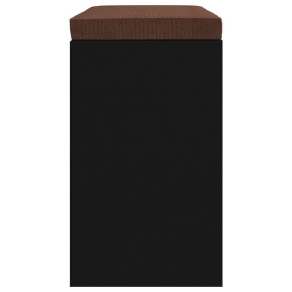 vidaXL Skobänk brun ek 103x30x48 cm konstruerat trä