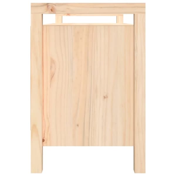 vidaXL Gangbenk 110x40x60 cm heltre furu