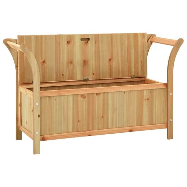 vidaXL Benk 107x45x75,5 cm heltre gran
