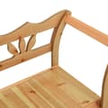 Miniatyrbilde 5 av 10: vidaXL Benk 107x45x75,5 cm heltre gran