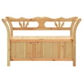 Miniatyrbilde 2 av 10: vidaXL Benk 107x45x75,5 cm heltre gran
