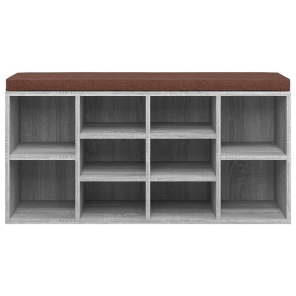 vidaXL skoreol 103x30x48 cm konstrueret træ grå sonoma-eg