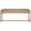 Miniatyrbillede 3 af 8: vidaXL bænk 110x36x45 cm velour beige