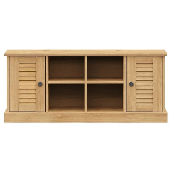 vidaXL Kenkäpenkki VIGO 106x35x45 cm täysi mänty