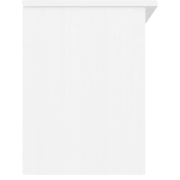 vidaXL skobænk ALTA 100x35x45 cm massivt fyrretræ hvid