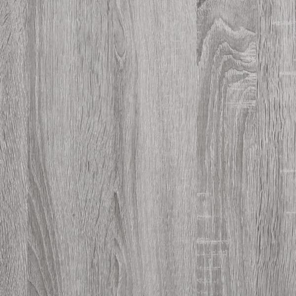 vidaXL skobænk 102x32x50 cm konstrueret træ grå sonoma-eg