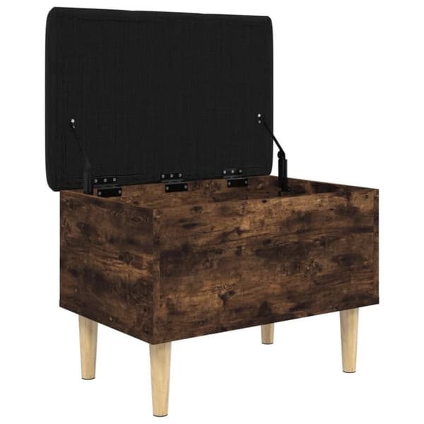 vidaXL Säilytyspenkki savutammi 62x42x46 cm tekninen puu