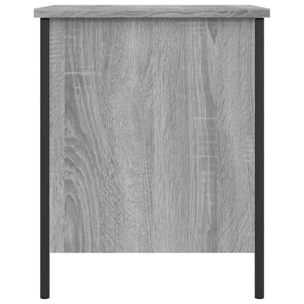 vidaXL Oppbevaringsbenk grå sonoma 40x42,5x50 cm konstruert tre