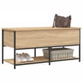 Pikkukuva 4 / 11: vidaXL Säilytyspenkki Sonoma-tammi 100x42,5x47 cm tekninen puu