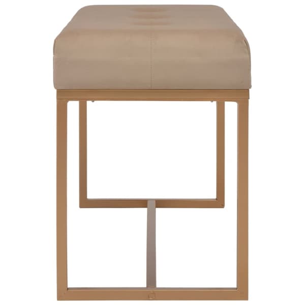 Penkki, 80 cm, beige, sametti