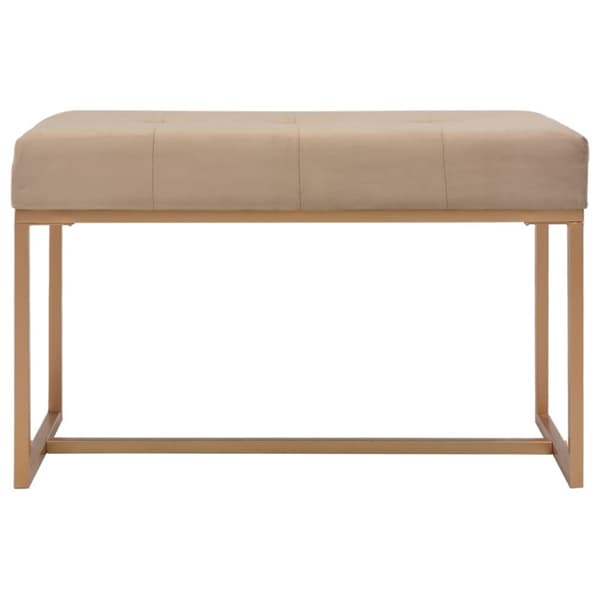 Penkki, 80 cm, beige, sametti