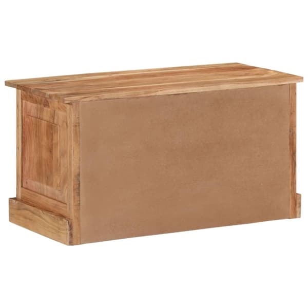 Skobänk 85x40x45 cm massivt akaciaträ