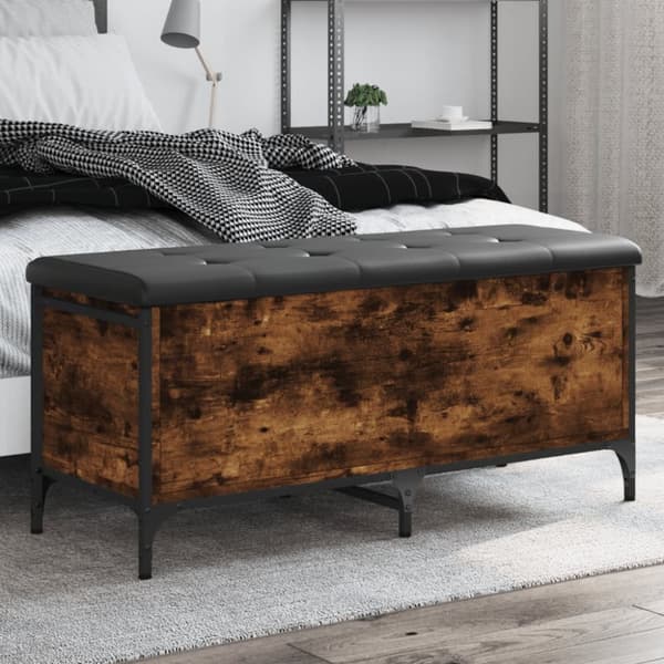 Penkki varastoineen, savustammi, 102x42x45 cm