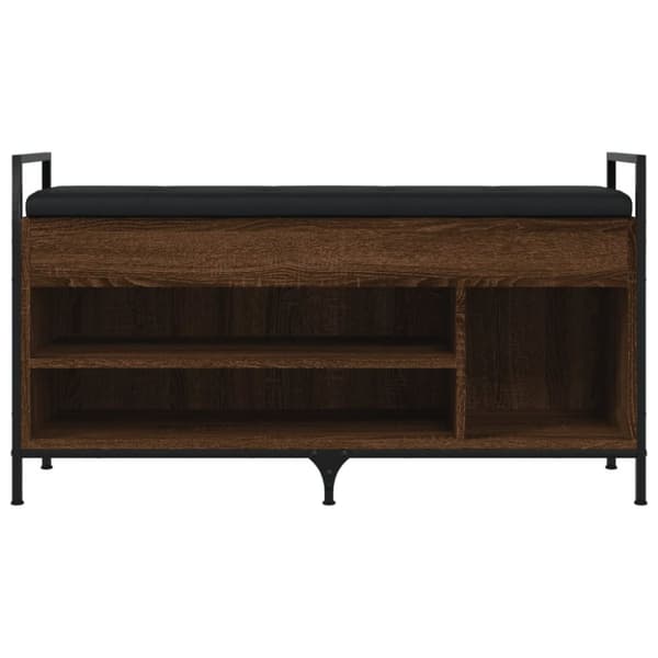 Kenkäpenkki, ruskea tammi, 105,5x32x57,5 cm