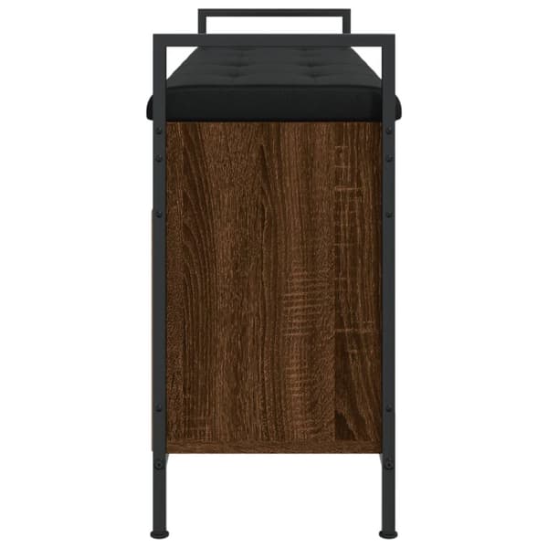Kenkäpenkki, ruskea tammi, 105,5x32x57,5 cm
