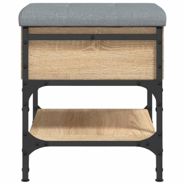 skobænk 42x42x45 cm konstrueret træ sonoma-eg