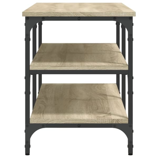 Kenkäpenkki Sonoma-tammi 100x38,5x49 cm tekninen puu