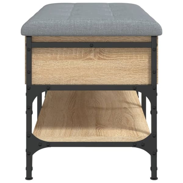 Kenkäpenkki, Sonoma tammi, 82x42x45 cm, puupohjainen materiaali