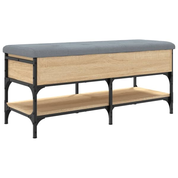 Kenkäpenkki, Sonoma tammi, 102x42x45cm, puupohjainen materiaali