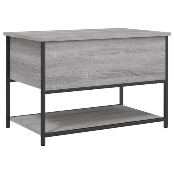 Kenkäpenkki harmaa Sonoma 70x42,5x47 cm tekninen puu