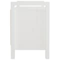Pikkukuva 6 / 10: vidaXL Eteisen penkki valkoinen 80x40x60 cm täysi mänty -  Eteis- & säilytyspenkit