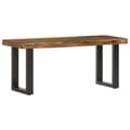 Pikkukuva 10 / 11: The Living Store Penkki 110 cm uusiokäytetty puu ja teräs -  Eteis- & säilytyspenkit