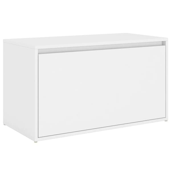 Förvaringsbänkar & hallbänkar - Living Hallbänk vit 80x40x45 cm spånskiva