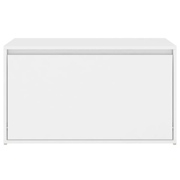 Förvaringsbänkar & hallbänkar - Living Hallbänk vit 80x40x45 cm spånskiva