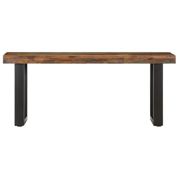Eteis- & säilytyspenkit - Living Penkki 110 cm uusiokäytetty puu ja teräs