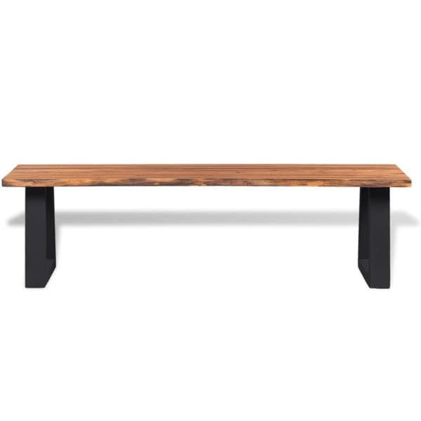 Penkki kiinteä akaasiapuu 145 cm - Penkki - Penkit - Home & Living