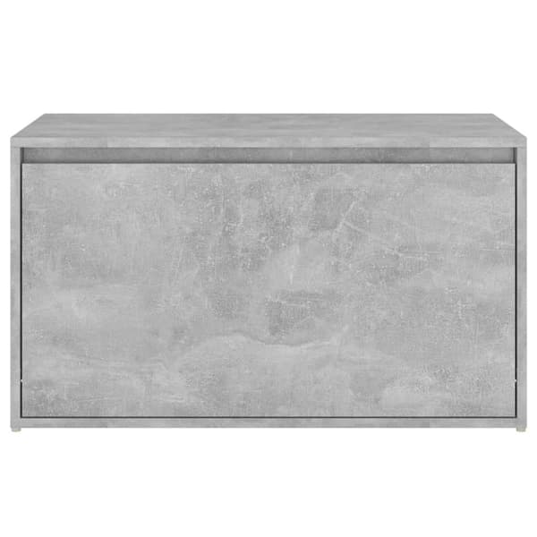 Entrébænk 80x40x45 cm spånplade betongrå - Bænk - Bænke - Home & Living