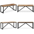 Pikkukuva 1 / 11: Penkki kiinteä mangopuu 110x35x45 cm - Penkki - Penkit - Home & Living