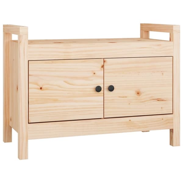 Eteisen penkki 80x40x60 cm täysi mänty