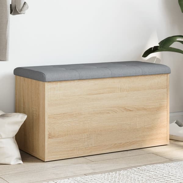 skobænk 82x42x45 cm konstrueret træ sonoma-eg