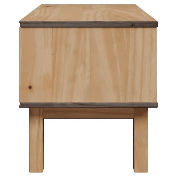 vidaXL entrébænk OTTA 80x40x45 cm massivt fyrretræ