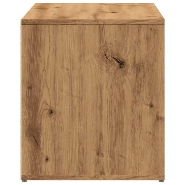 vidaXL Gangbenk 80x40x45 cm artisan eik konstruert tre