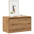 Miniatyrbilde 2 av 11: vidaXL Gangbenk 80x40x45 cm artisan eik konstruert tre