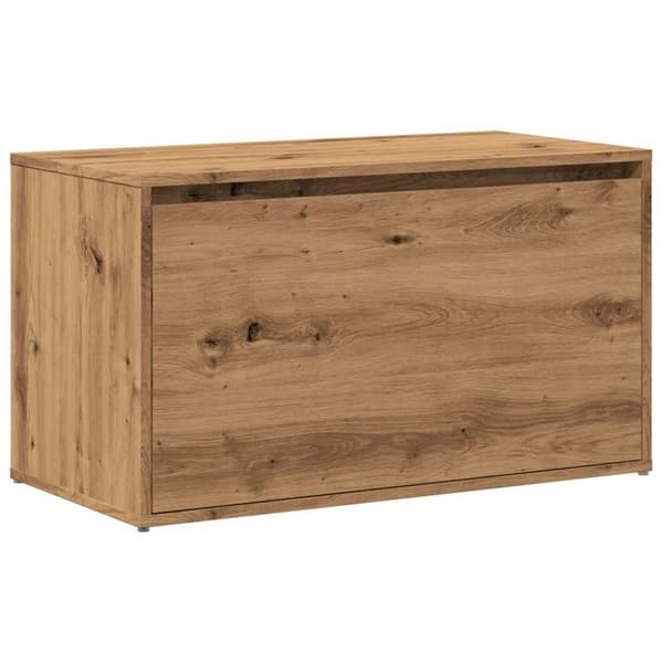 vidaXL Gangbenk 80x40x45 cm artisan eik konstruert tre