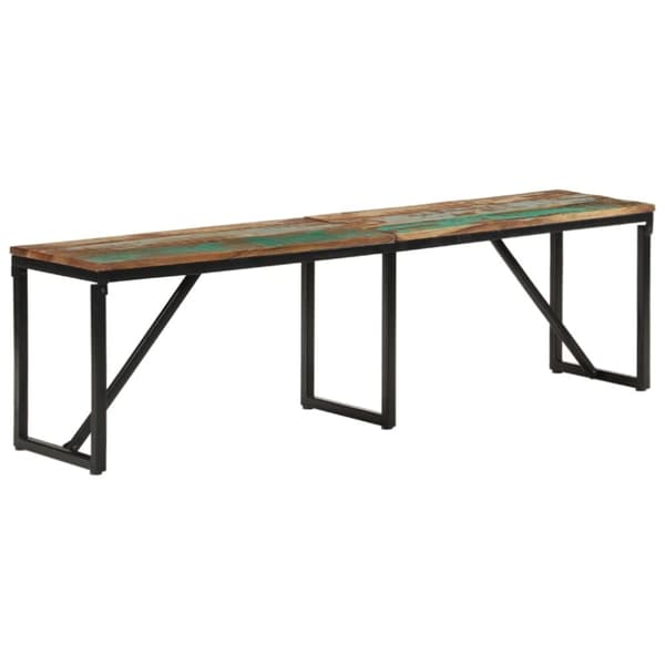 Penkki 160x35x46 cm täysi kierrätetty täyspuu
