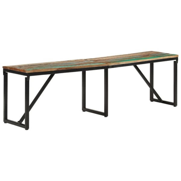 Penkki 160x35x46 cm täysi kierrätetty täyspuu