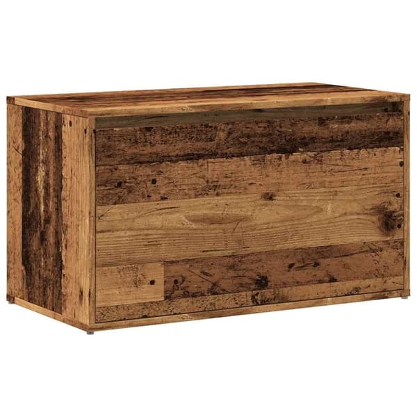 vidaXL Gangbenk 80x40x45 cm gammelt tre konstruert tre