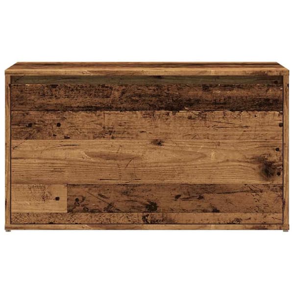 vidaXL Eteisen penkki 80x40x45 cm vanhaa puuta lastulevy