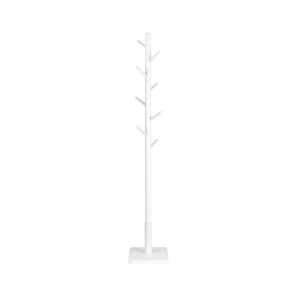 Coat Rack - 4 Hooks - Van Hout - White