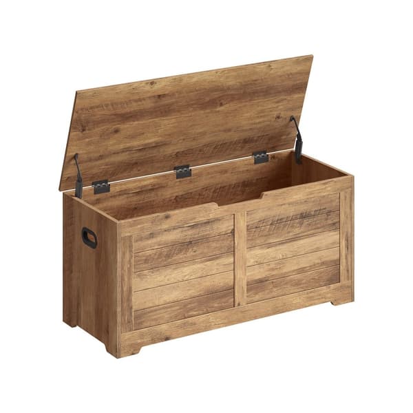 Shoe Bank - med lagringsutrymme - Country Style - Honey Brown